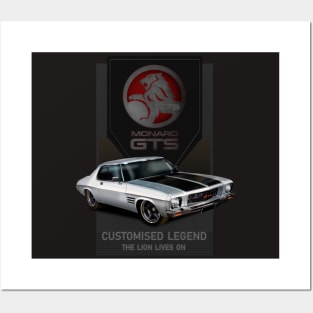 Monaro HQ Muscle Car Posters and Art